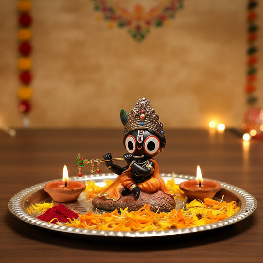 Jagannath Idol in Sitting Mudra