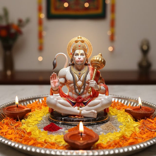 Lord Bahubali Hanuman Idol