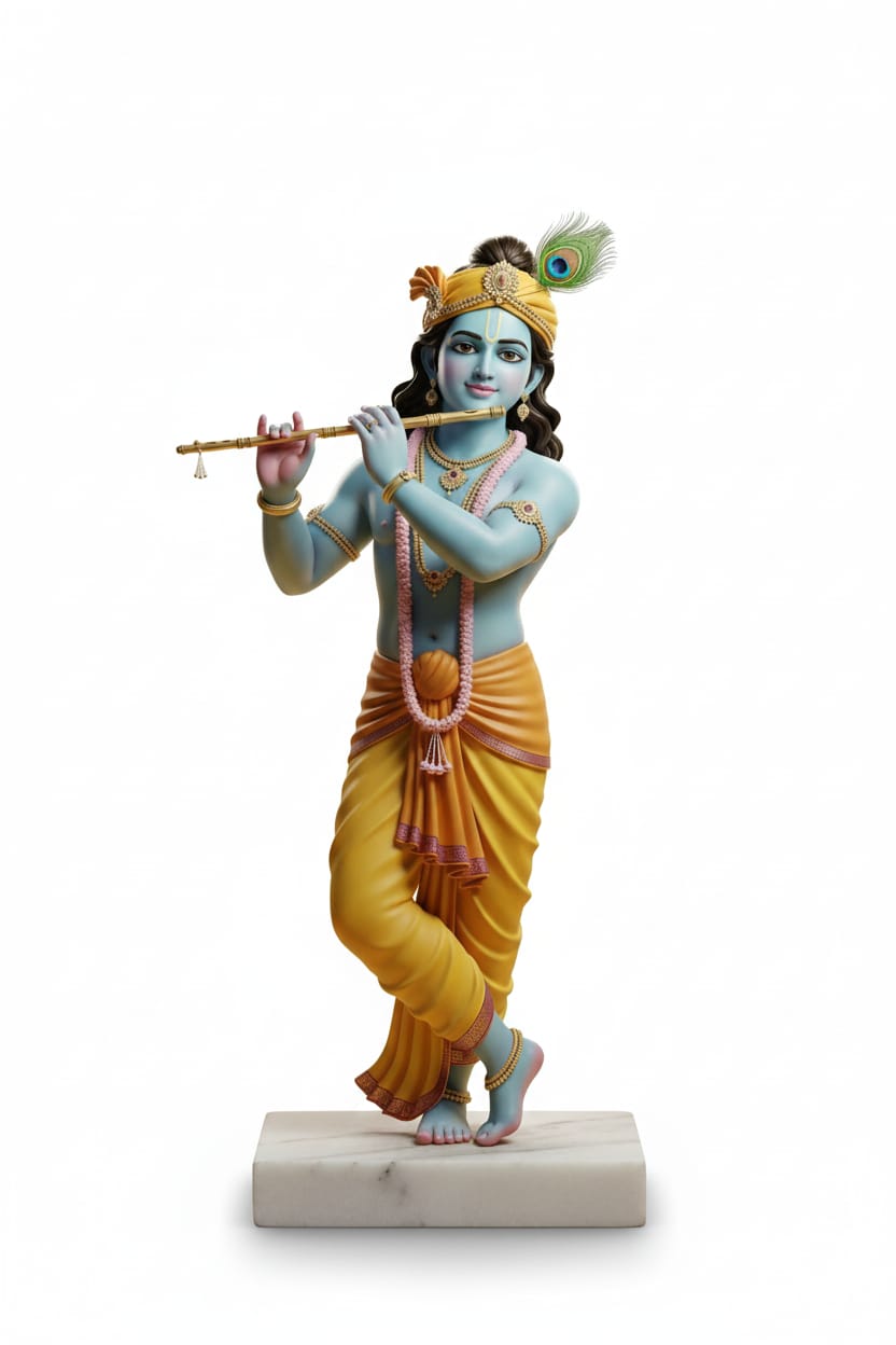 Standing Krishna With Flute
