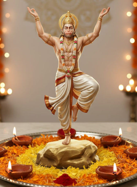 Lord Hanuman Standing Mudra
