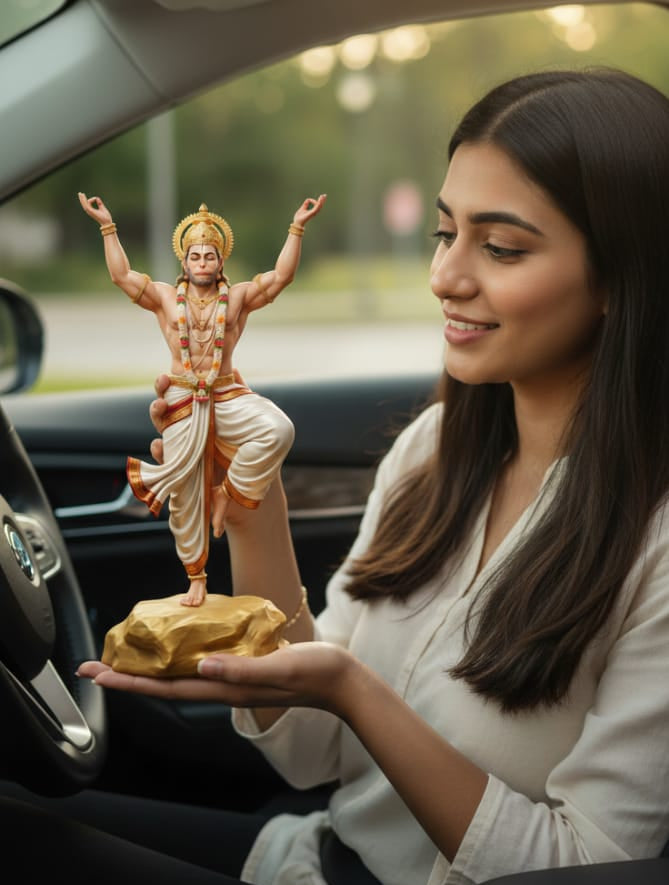 Lord Hanuman Standing Mudra