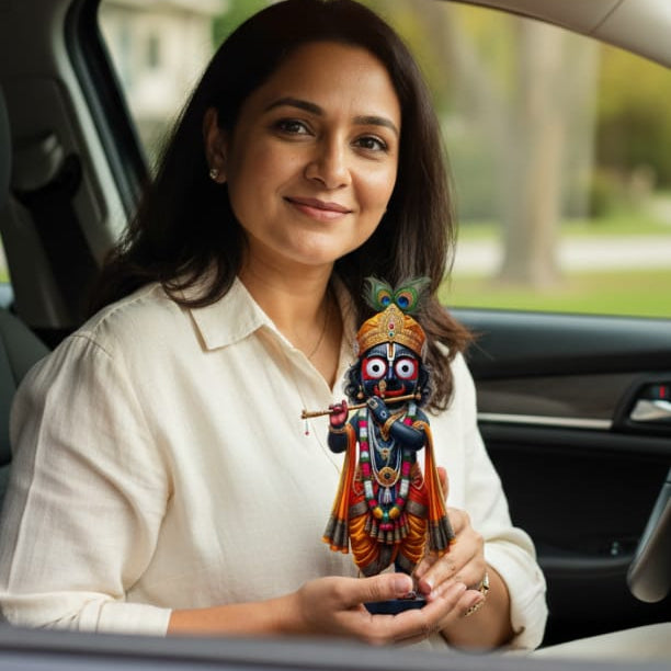 Standing Jagannath With Flute