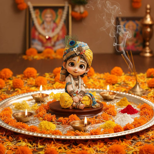 Cute Bal Krishna idol