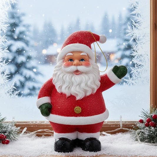 Mini Santa Claus Doll Hanging Doll for Xmas Tree Decorations - Christmas Decoration Ornaments Items - Santa Claus Toy Doll for Kids & Christmas Decor (24 Pcs)