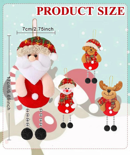 4 Pcs Christmas Tree Decoration Items