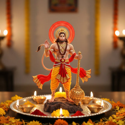 Bahubali Hanuman Idol