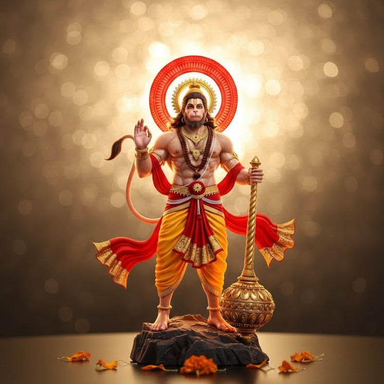 Bahubali Hanuman Idol