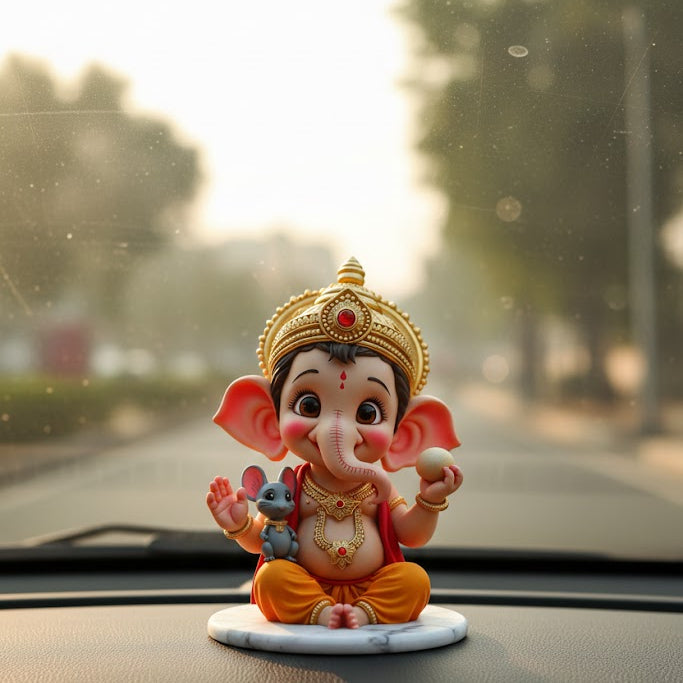 Cute Bal Ganesha Idol