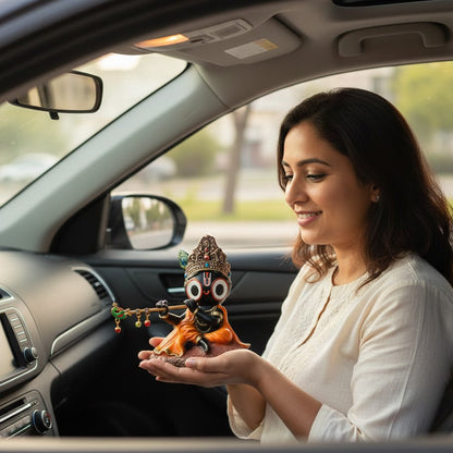 Jagannath Idol in Sitting Mudra
