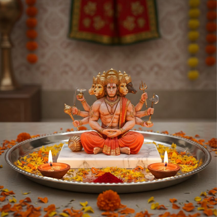 Lord Panchmukhi Hanuman Idol