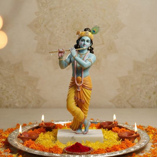 Standing Krishna With Flute