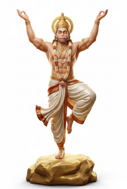 Lord Hanuman Standing Mudra