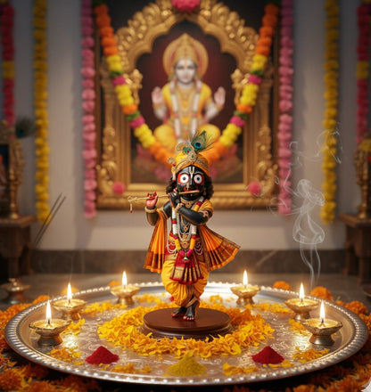 Jagannath Idol With Basuri