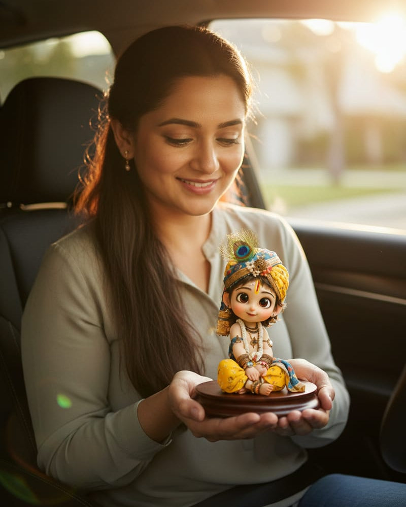 Cute Bal Krishna idol