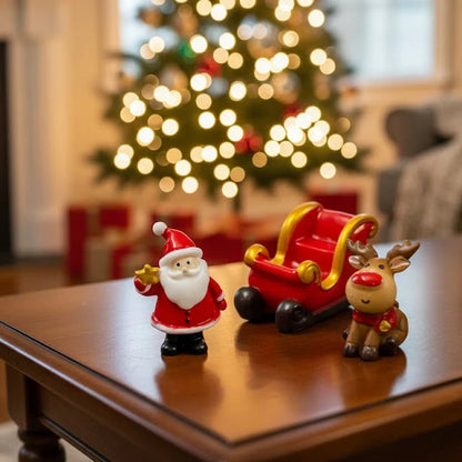 14 pcs Christmas Theme Miniature Decoration Items